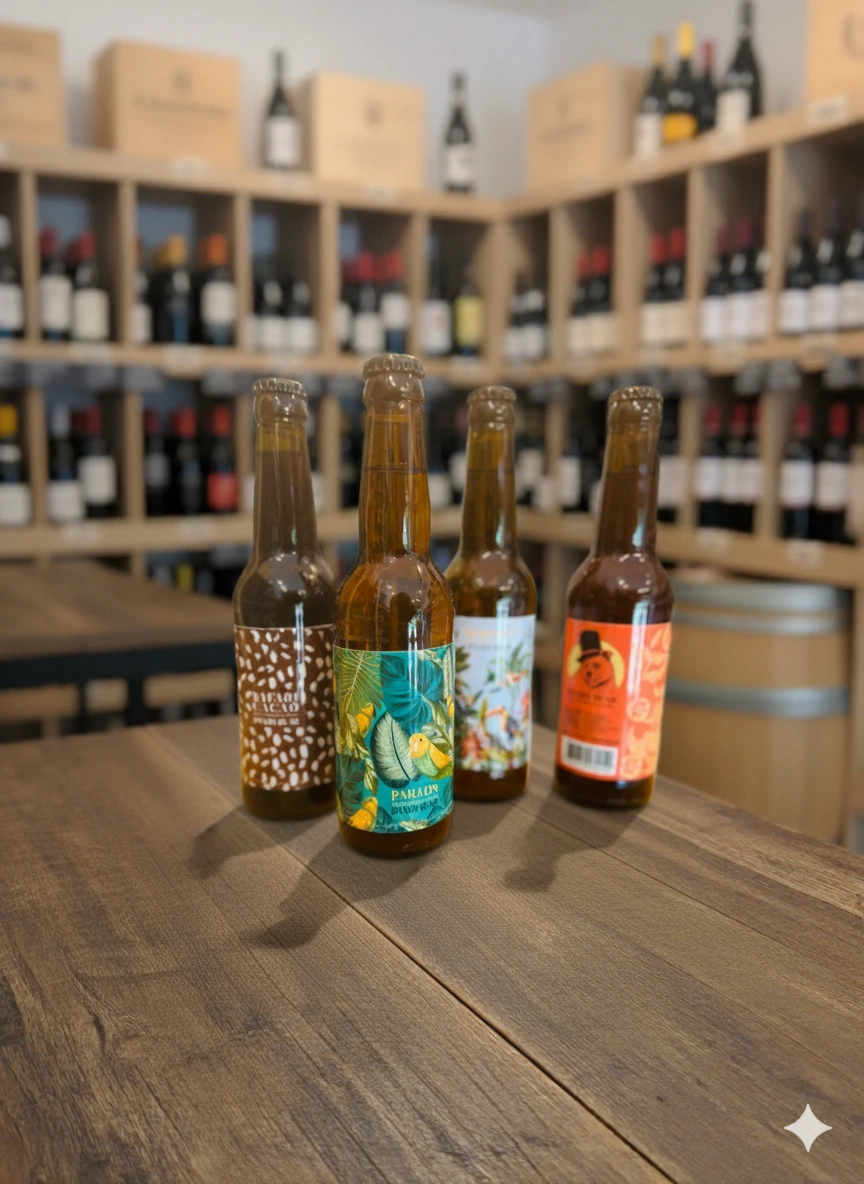 Bières artisanales - Brunes, blondes, IPA, Lager