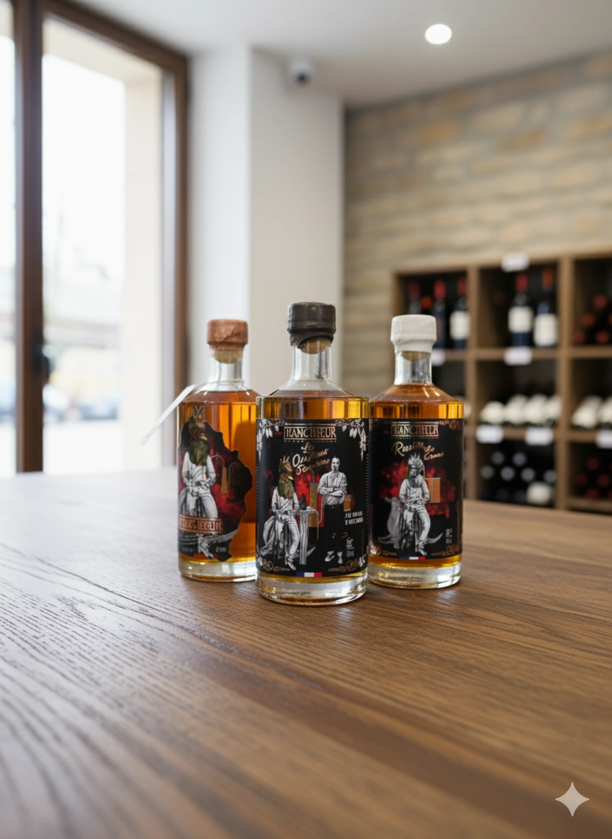 Spiritueux - Rhum, Whisky, 